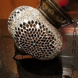 Mosaic light fixture